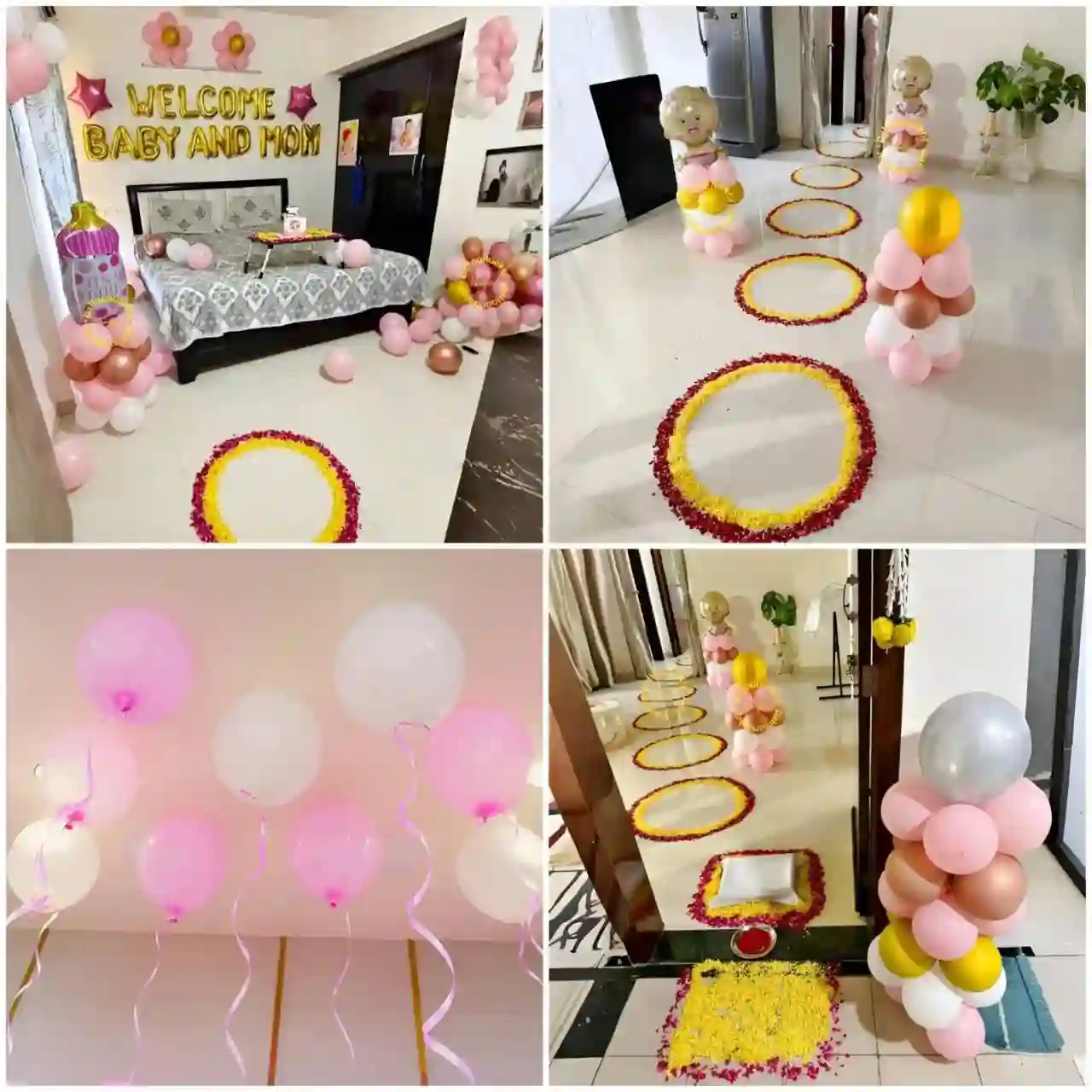 balloon decoration Blossom Welcome Baby Home Decor